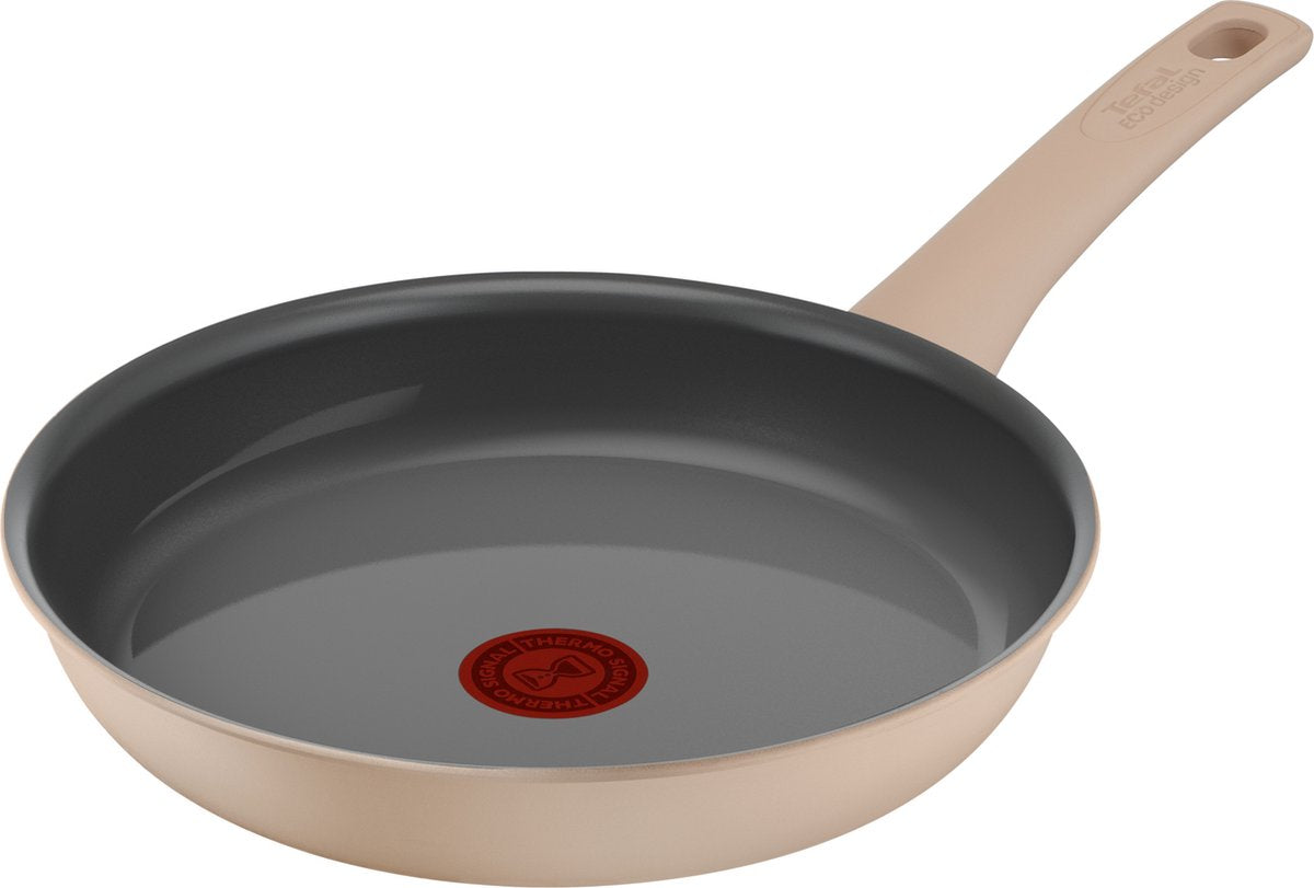 Tefal revive - stegepande - ø24 cm - keramik - pfas-fri - velegnet til induktion