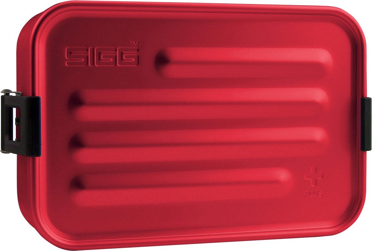Sigg | metal madkasse plus lille 0,8l rød | madpakke