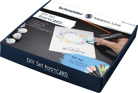 Schneider brevpapir schneider gør-det-selv sæt - postkort - s-ml85060901