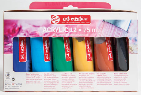 Talens art creation acrylverf set 12 x 75 ml
