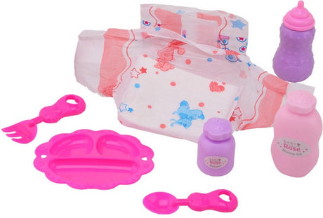 Johntoy john toy babyroseplejesæt i taske
