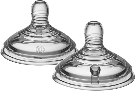 Tommee tippee naturlig start flaskesutter - ekstra langsom foderhastighed 0m+ - sæt med 2