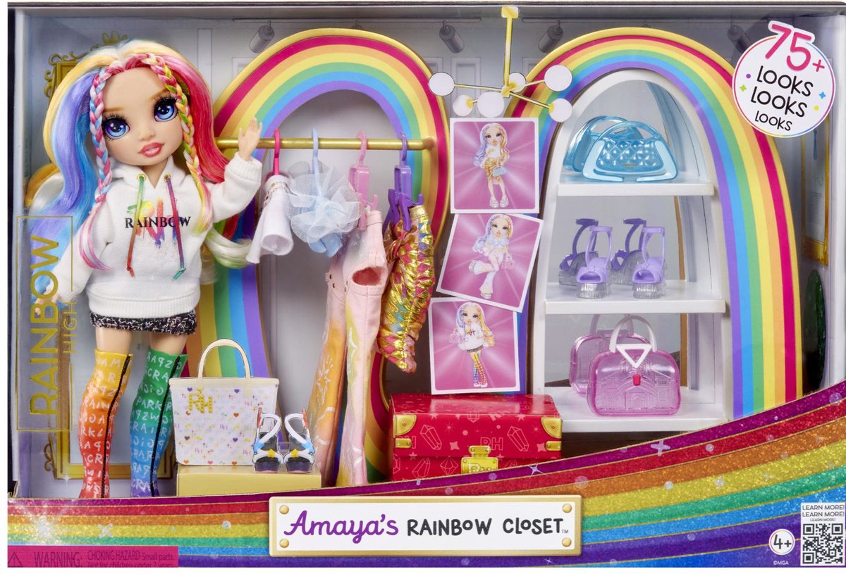 Rainbow high amayas regnbueskabslegesæt