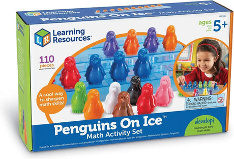 Læringsressourcer pingviner på ice™ matematik aktivitetssæt - 5+