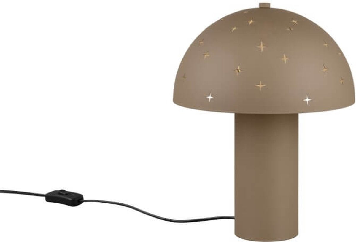 Rl live your light reality seta - bordlampe - taupe - ekskl. 1x e14 28w - ledningskontakt