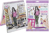 Grafix Fashion Design Sticker Book + stencils