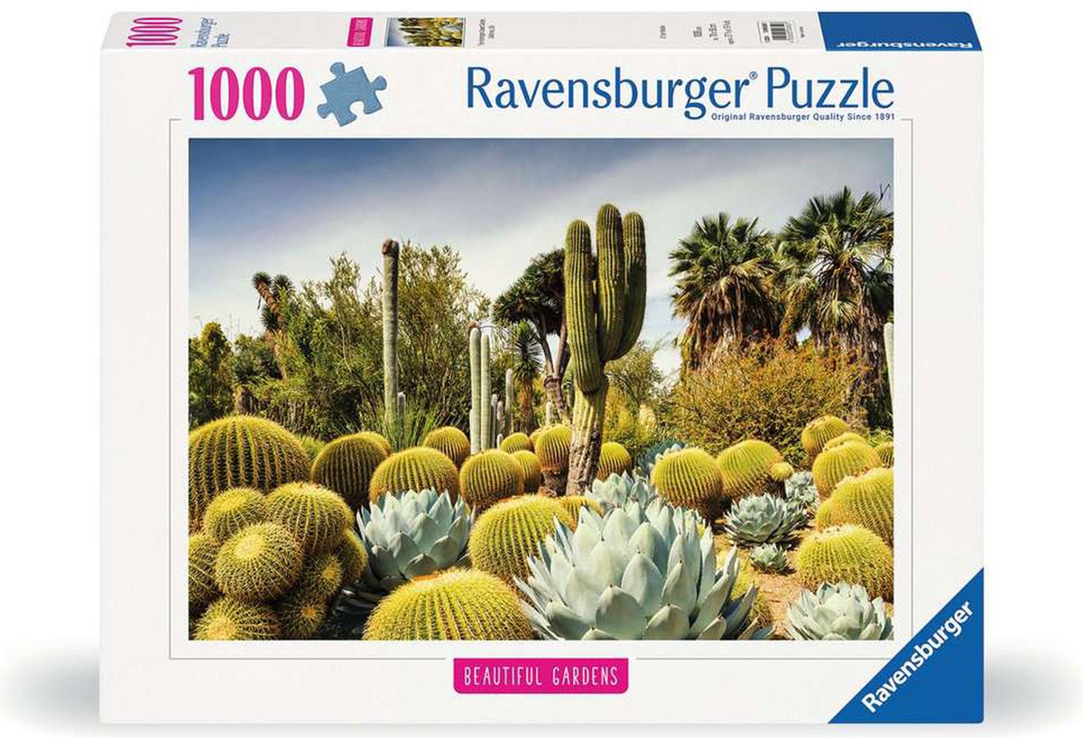 Ravensburger puslespil huntington ørkenhave 1000 brikker landskab.