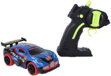 Van Manen Veenendaal BV Roadstar RC styret rallybil med lys 2,4GHz blå, 13cm