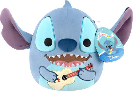 Jazwares squishmallows 20 cm plys disneysøm med guitar