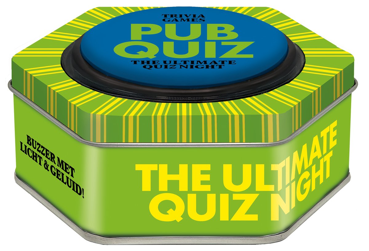 Billedbøger pub-quiz med buzzer - den ultimative quiz-aften