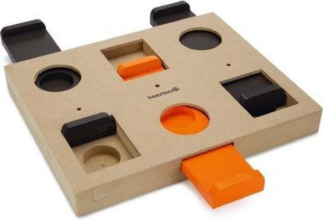 Beeztees zenga - hondenspeelgoed - training - hout - 29,5x26x4,5 cm