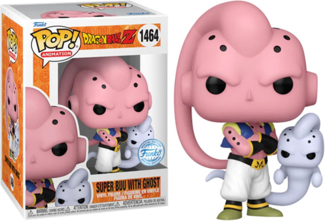 Funko pop! dragon ball z - super buu med spøgelse eksklusivt