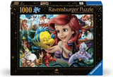 Ravensburger puslespil Disney den lille havfrue 1000 stykker pap.