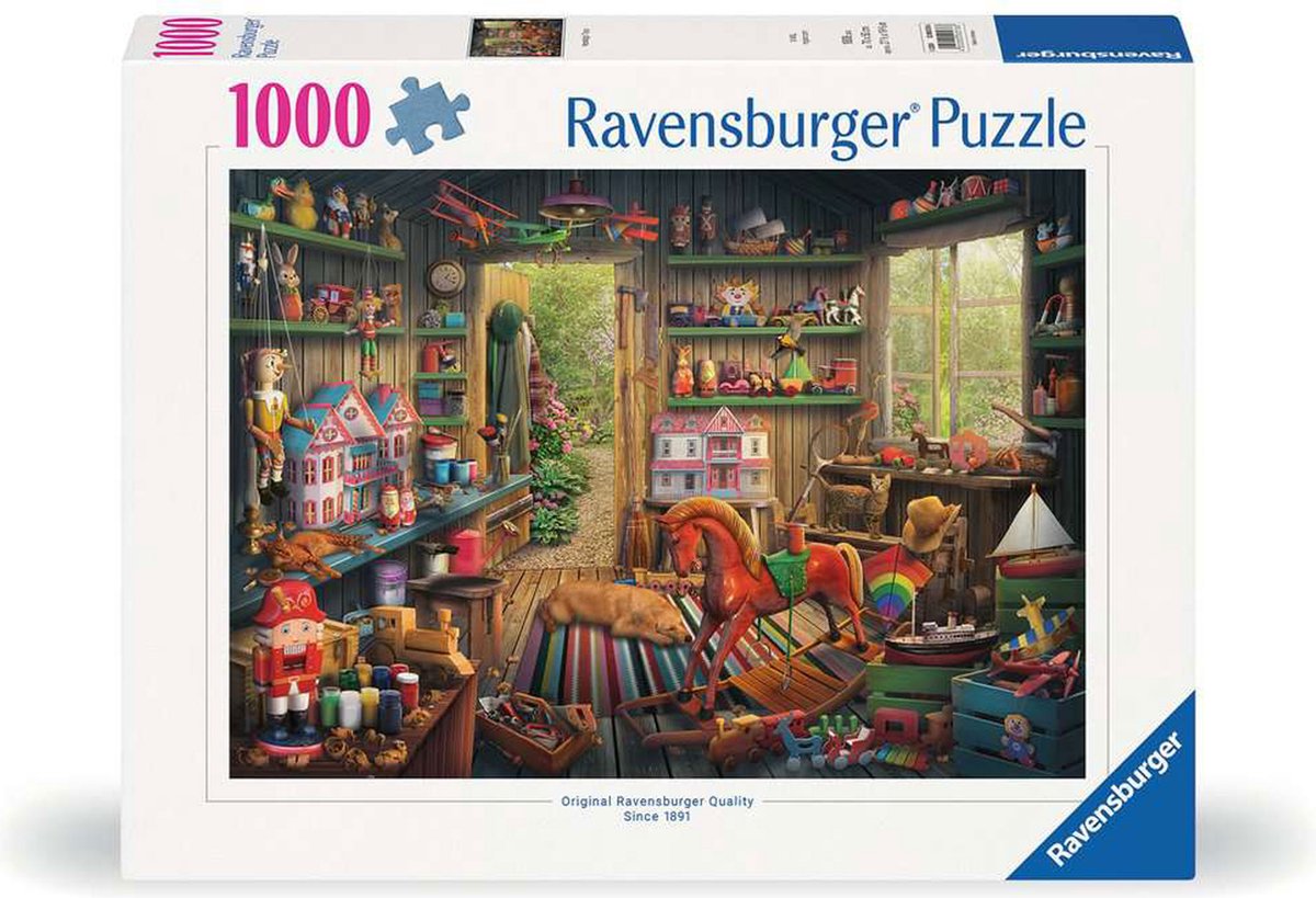 Ravensburger Jigsaw Puzzle Nostalgic Toys, 1000st.