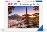 Ravensburger Jigsaw Puzzle Cherry Blossom nær Fuji Berg, 1000st.
