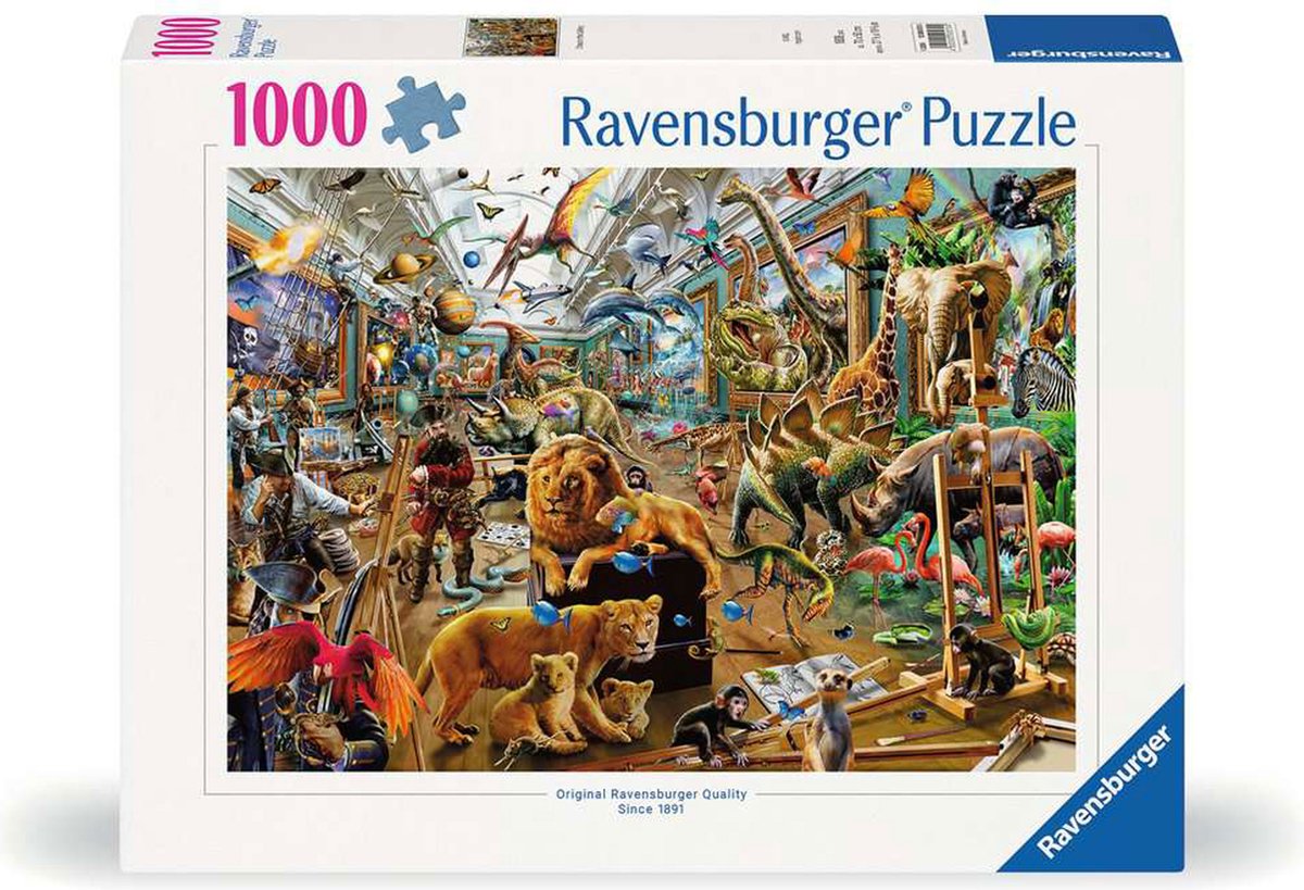 Ravensburger kaos i galleriet 1000 stk