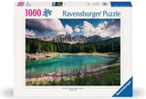 Ravensburger puslespil dolomitter - puslespil 1000 brikker landskab.