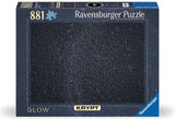 Ravensburger puslespil krypt univers glød 881 brikker glød-i-mørke.