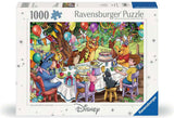 Ravensburger puslespil Disney Plys 1000 brikker tegnefilm.