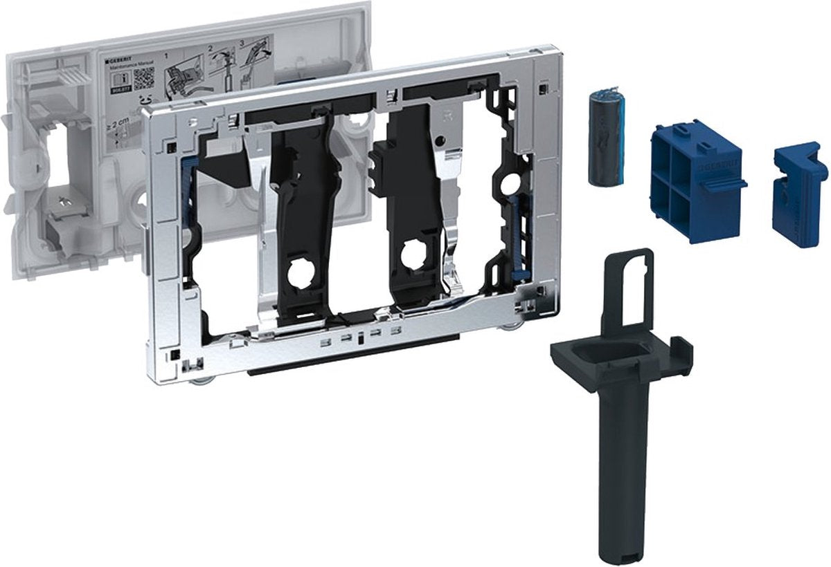 Geberit sigma toiletblokholder til duofresh stick sigma 8cm antracitgrå ral7016