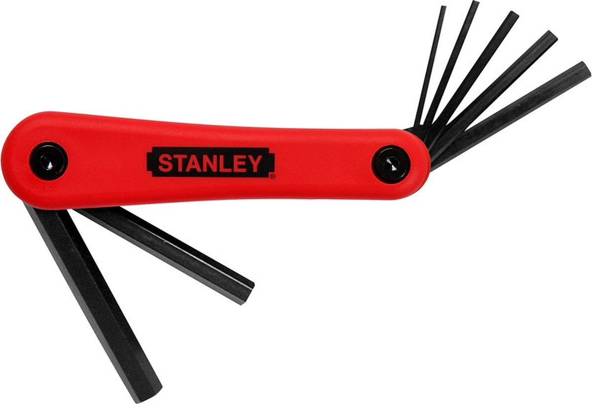 Stanley L-nøglesæt 7 stk. 2,5-10mm