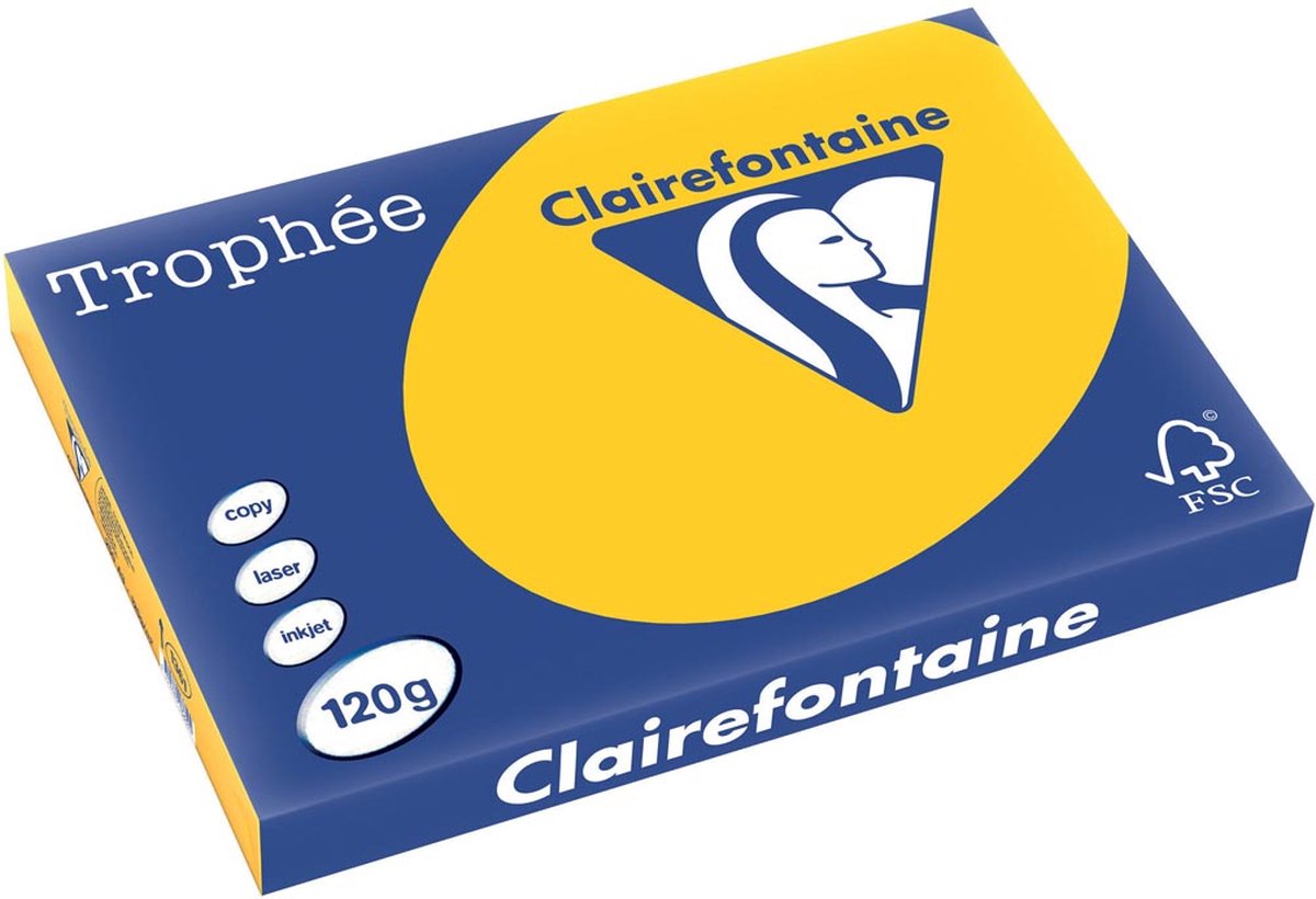 Clairefontaine troph solar blmgl a3 120gr 250v