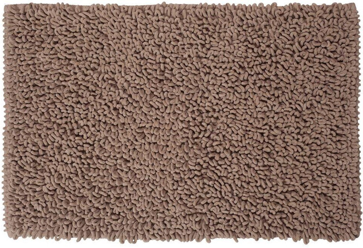 Sælskind twist bademåtte 60x90 cm - mikrofiber - sand