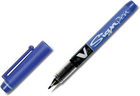 Pilot boligrafo de tinta líquida v skiltpen blå 0,6 mm (12 stykker)