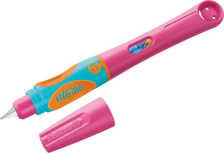 Pelikan griffix fyldepen - venstrehåndet - pink - blister