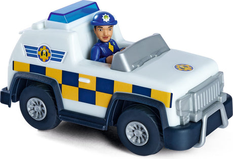 Simba - brandmand sam - politi - 4x4x med lyserød figur - legetøjskøretøj