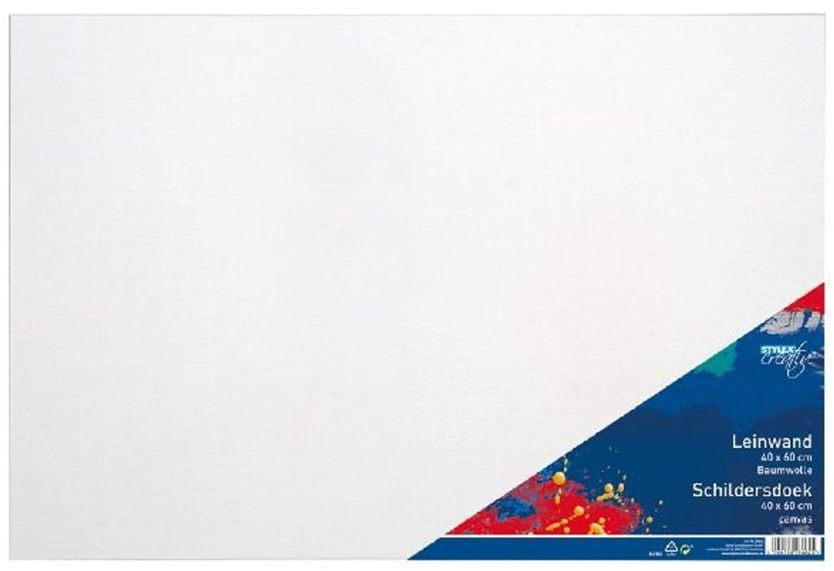 Stylex lærred maleklud 40x60cm - 380gr