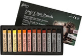 Creativ Company Gallery Soft Pastel Set Brown Harmonie, 12 ..