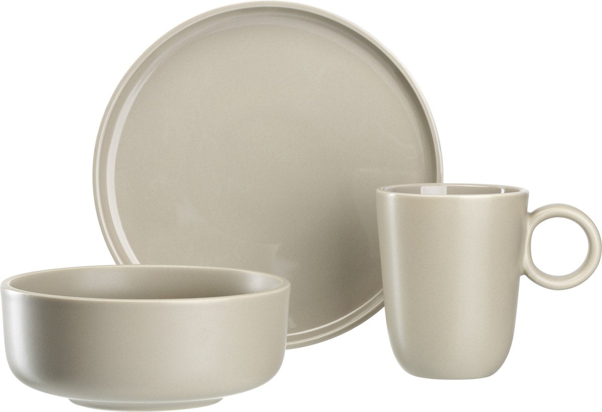 Leonardo Roma servicesæt 6-delt beige
