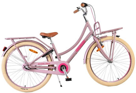 Volare fremragende børnecykel - piger - 24 tommer - mat pink - 3 gear