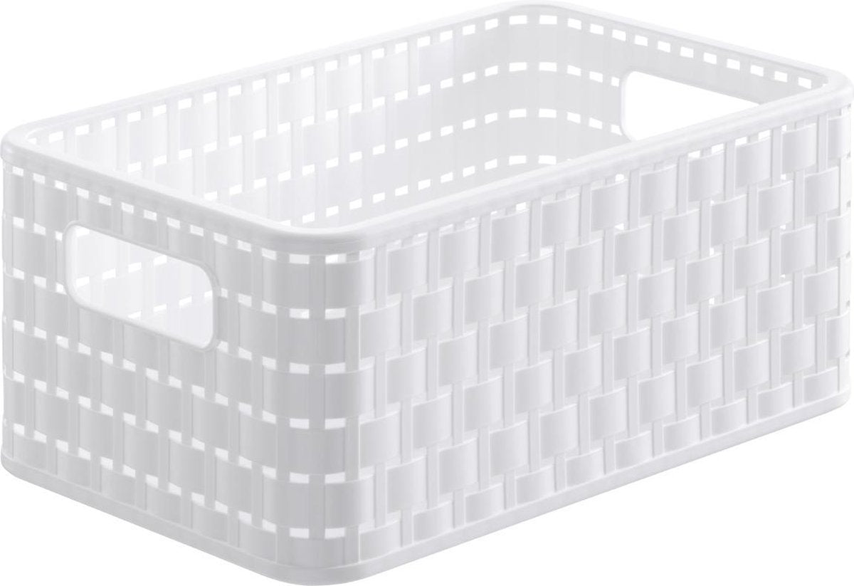 Rotho kurv land 28 x 19 x 13 cm a5 hvid