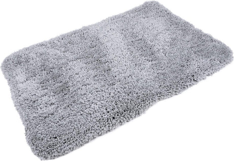 Lex max shaggy - benchmat - 109x69 cm - grijs