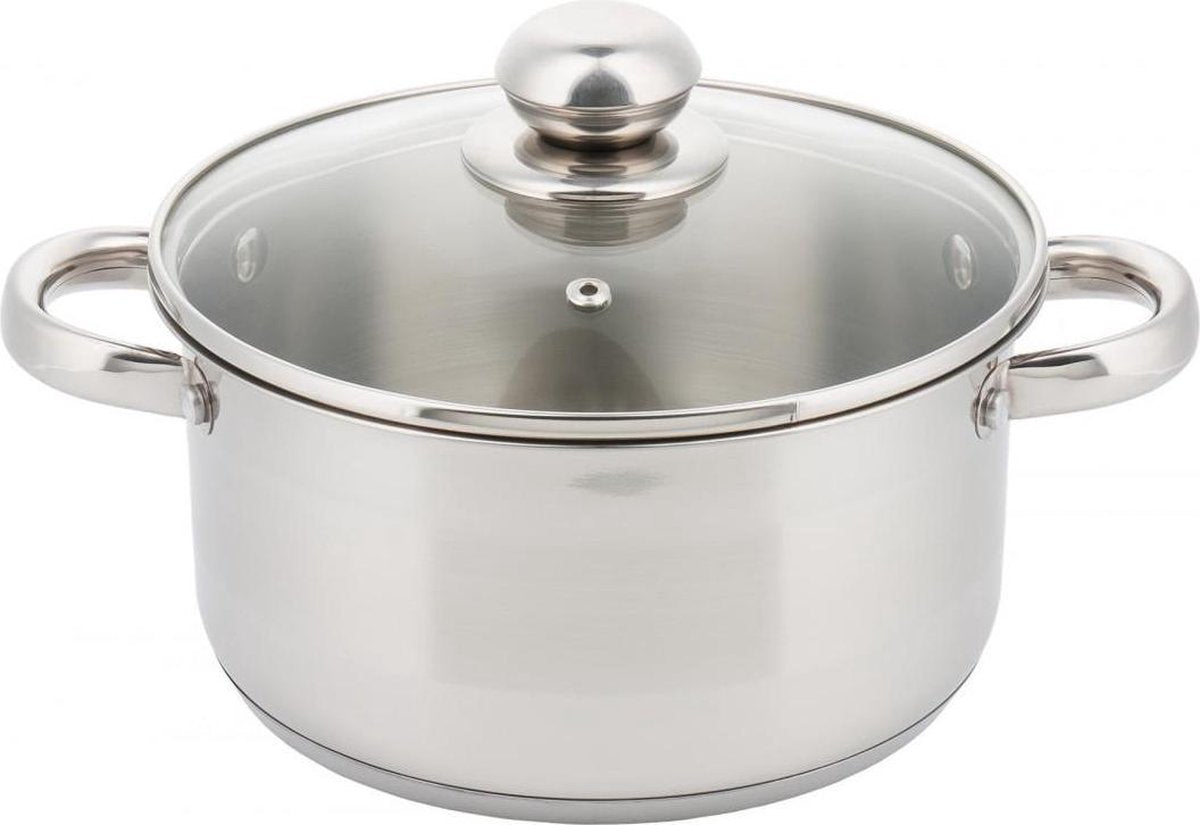 Kinghoff 4331 kogepande - ø24 cm - rustfrit stål - alle varmekilder