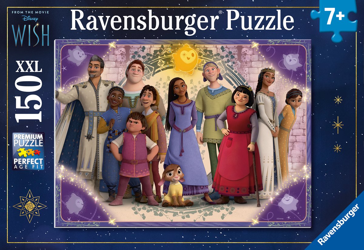 Ravensburger puslespil disney wish - puslespil - 150 xl brikker