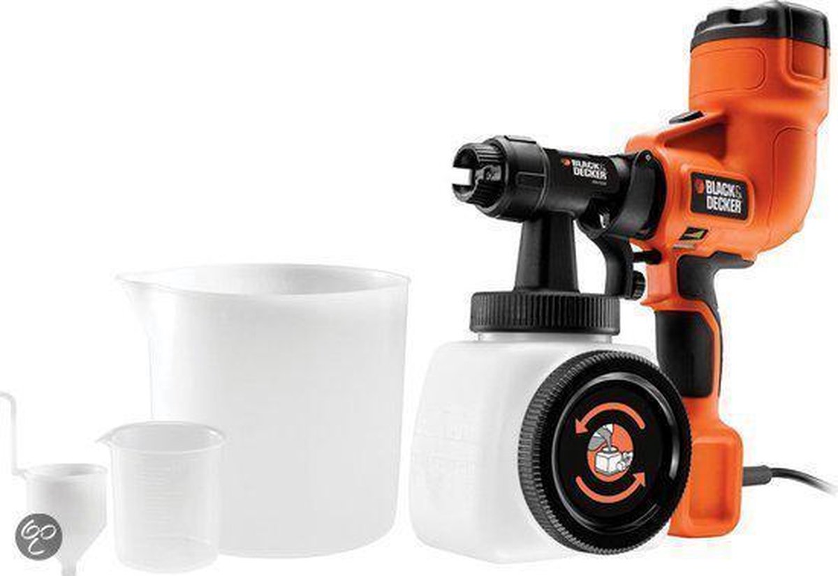Black+decker black decker lavtryks malerpistol