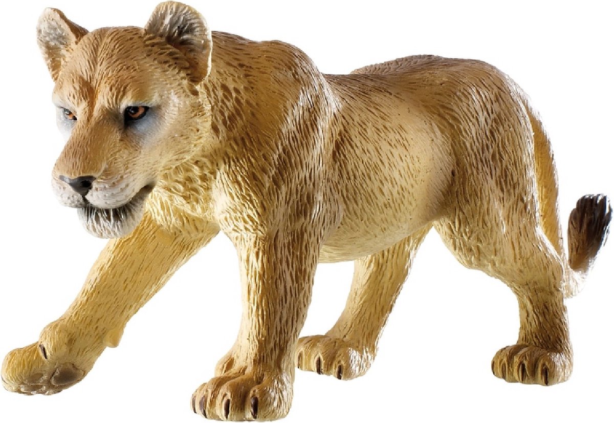 Bullyland 63681 – legefigur og samlerfigur løvinde – ca. 9,5 cm – naturtro og detaljeret design – ideel som pædagogisk legefigur og lille gave til børn fra 3 år.