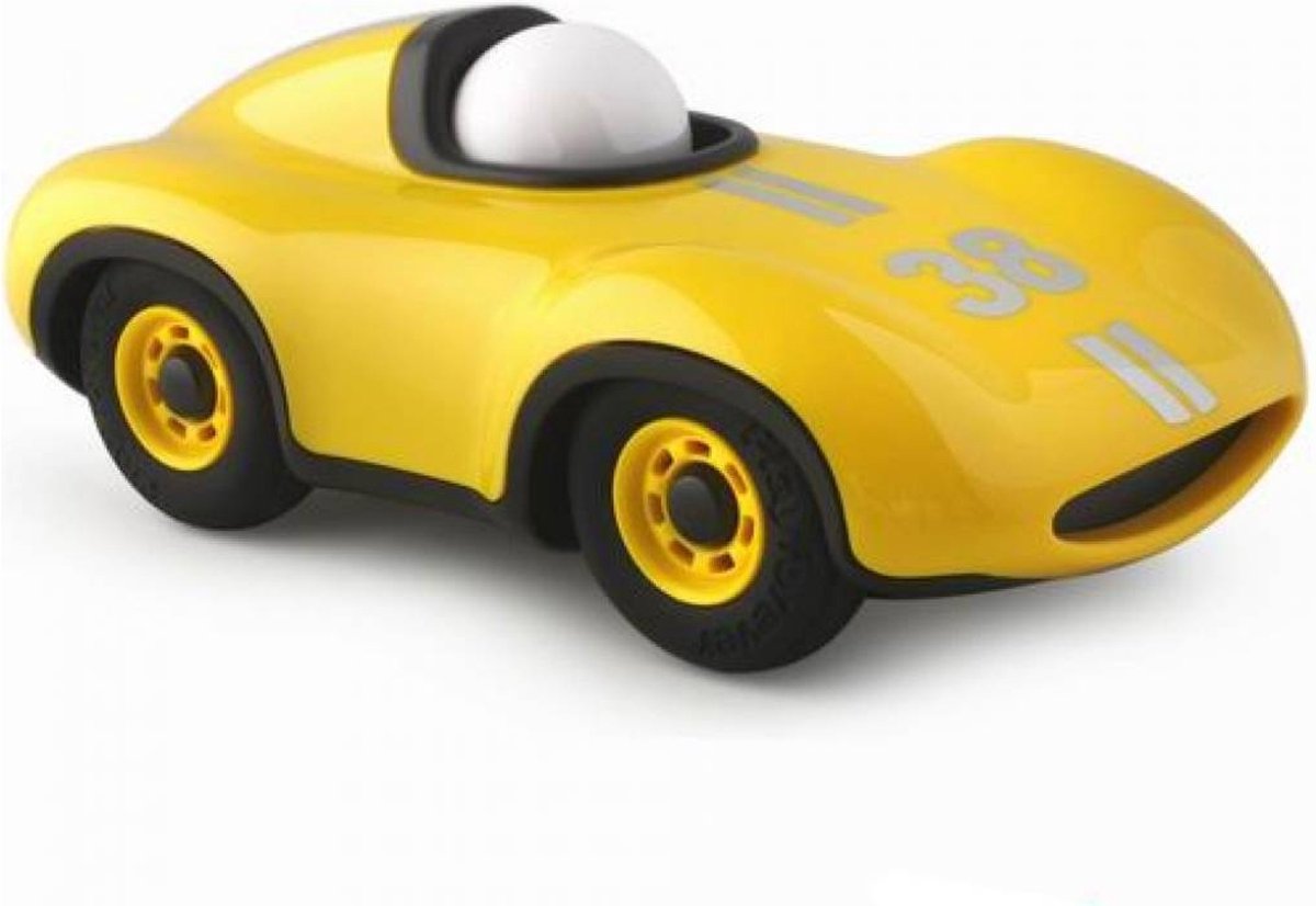 Playforever legetøj playforever - legetøjsbil - speedy le mans - gul