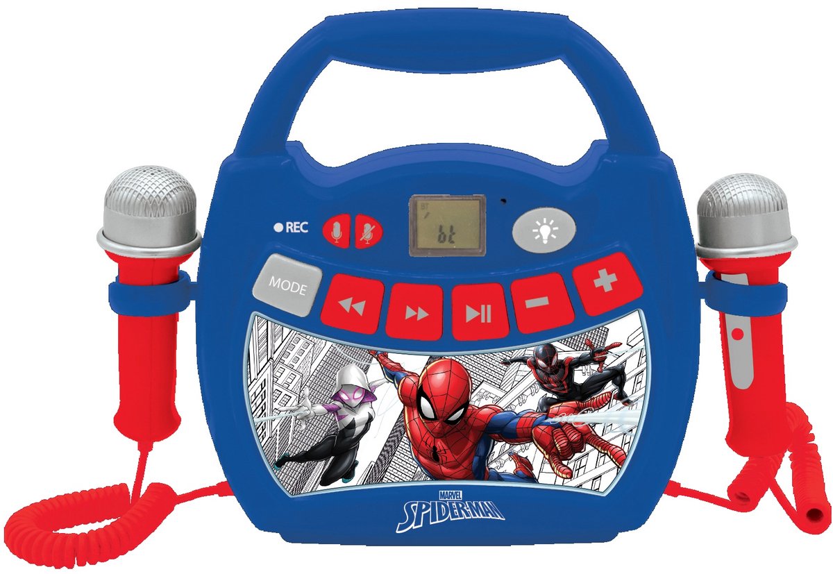 Lexibook enceinte bluetooth spider-man med micros