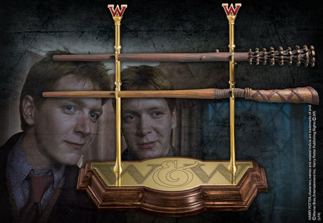 Harry Potter den ædle samling (tryllestave tryllestavssamling Weasley tvillinger brun