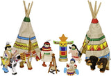 Goki indianerlejr, 14 dele