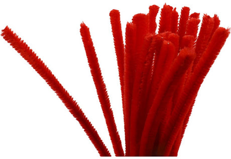 Creativ Company Chenilled Wire Red 30 cm, 25 ..
