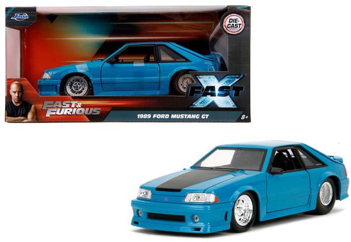 Jada legetøj - fast furious ford mustang gt 1:24 - 9334922314r00