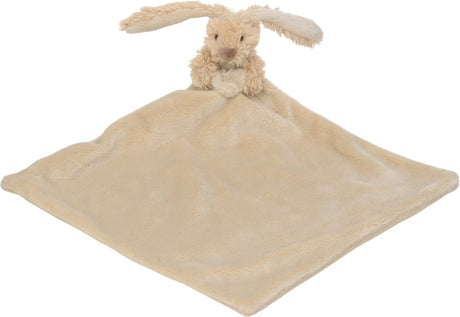 Glad hest mini kanin Richie med krammeklud 28 cm - beige - babygave