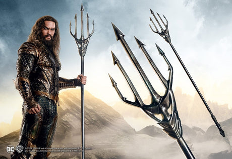 Den ædle samling aquaman trident - trident replika lavet af træ og metal