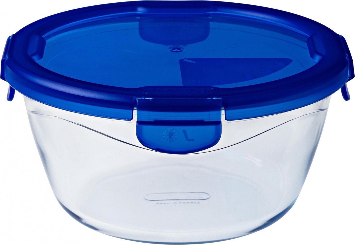 Pyrex - cook go skål rund med låg 0,7 liter - gennemsigtig