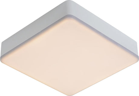 Lucide ceres-led - loftslampe (loftslampe) badeværelse - led dæmpbar - 1x30w 3000k - ip44 - hvid